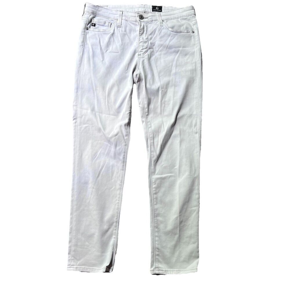 Adriano Goldschmeid The Prima Crop Mid-Rise Cigarette Jeans Stretch Women's 27R